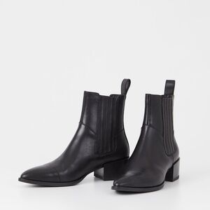 Vegabond Shoemakers Marja Western Chelsea Boot, black leather, 41
